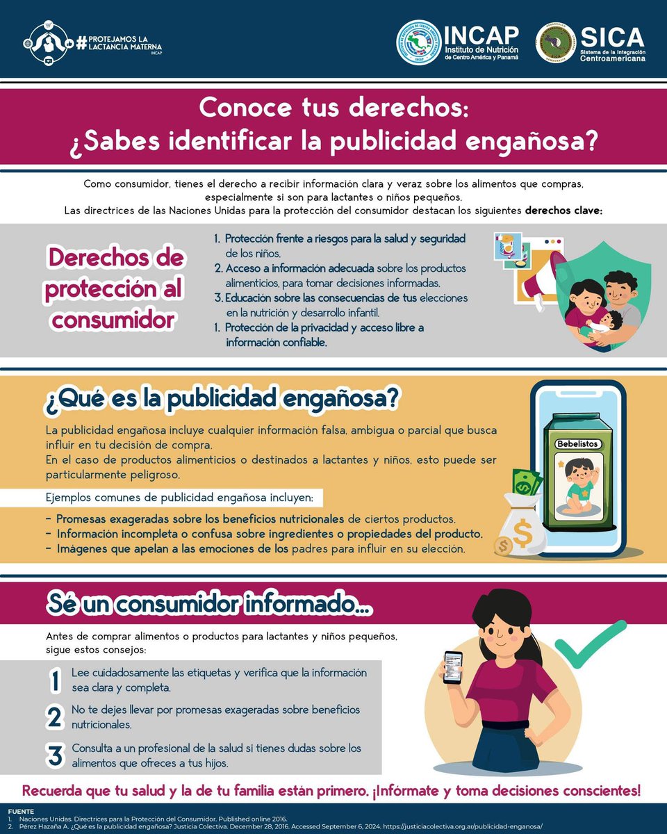 Andysign's tweet photo. Como padres, tenemos derecho a recibir información clara y sin influencias comerciales sobre la alimentación de nuestros hijos. #ProtejamosLaLactanciaMaterna #INCAP #INCAPnutricion https://t.co/nuioz6tpNq