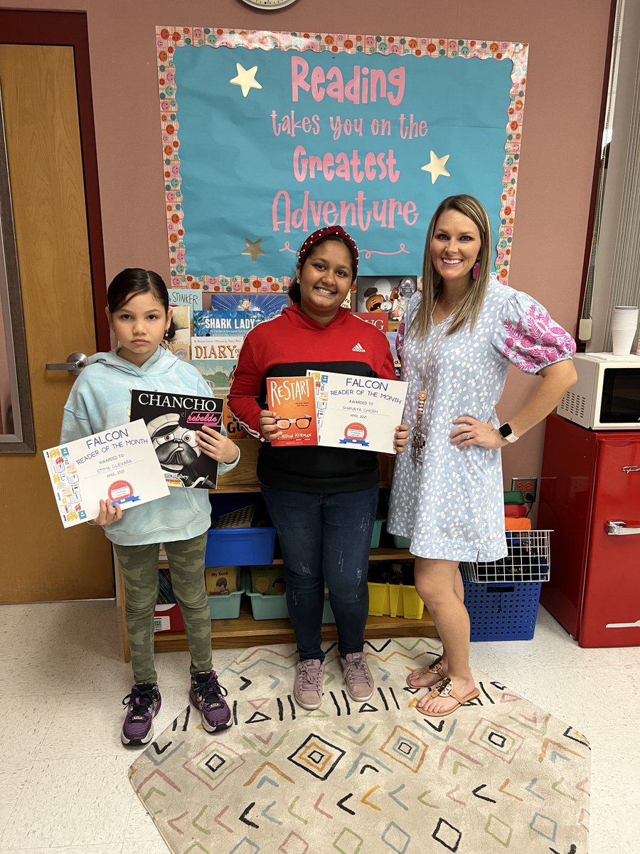 Brianna Santillanes (@briannasantill7) on Twitter photo Thank you Mrs. Razloznik for supporting our Falcon readers! Reader of the month has been a great success this year! <a href="/NISDMcDermott/">Robert F. McDermott Elementary</a> Thank you Mrs. Razloznik for supporting our Falcon readers! Reader of the month has been a great success this year! <a href="/NISDMcDermott/">Robert F. McDermott Elementary</a>