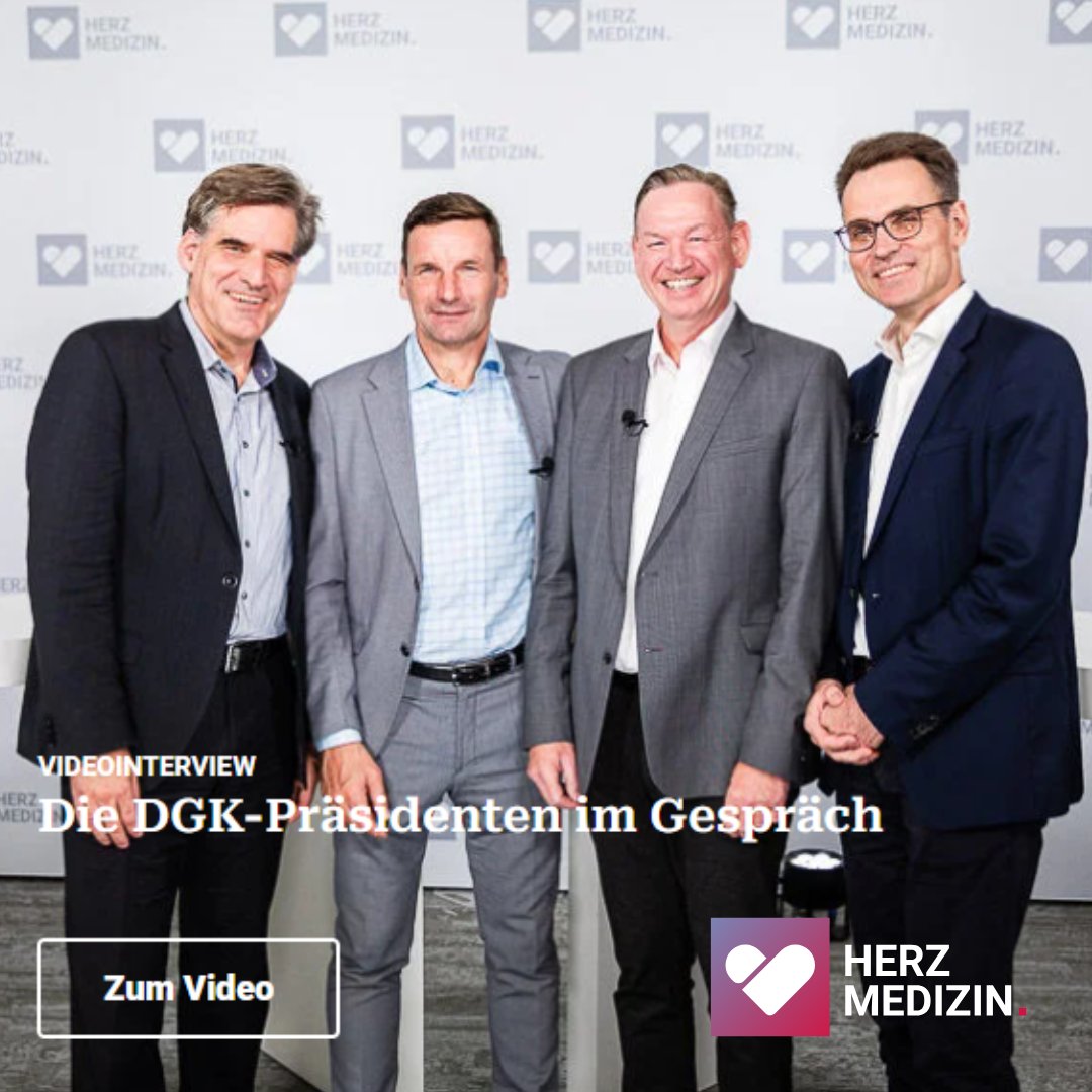 Herzmedizin.de (@herzmedizin_de) on Twitter photo Präsidentenrunde auf der #DGKJahrestagung: Dr. Stefan Perings im Gespräch mit Prof. <a href="/thiele_holger/">Holger Thiele</a>, Prof. Stefan Blankenberg & Prof. Stephan Baldus. Welche Zukunftsthemen bewegen die Kardiologie?
📺Jetzt im Videointerview: herzmedizin.de/fuer-aerzte-un…
#DGK2025JT #Kardiologie Präsidentenrunde auf der #DGKJahrestagung: Dr. Stefan Perings im Gespräch mit Prof. <a href="/thiele_holger/">Holger Thiele</a>, Prof. Stefan Blankenberg & Prof. Stephan Baldus. Welche Zukunftsthemen bewegen die Kardiologie?
📺Jetzt im Videointerview: herzmedizin.de/fuer-aerzte-un…
#DGK2025JT #Kardiologie