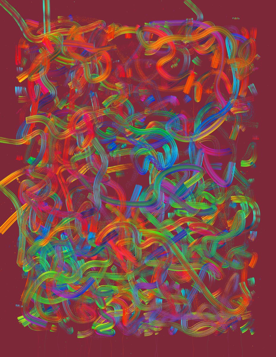 "A Walk in the Park" WIP on 🤠 and coming soon to <a href="/trygamma/">Gamma.io</a> ! Made by a human with code, #art #generativeart #genartclub #creativecoding  #javascript