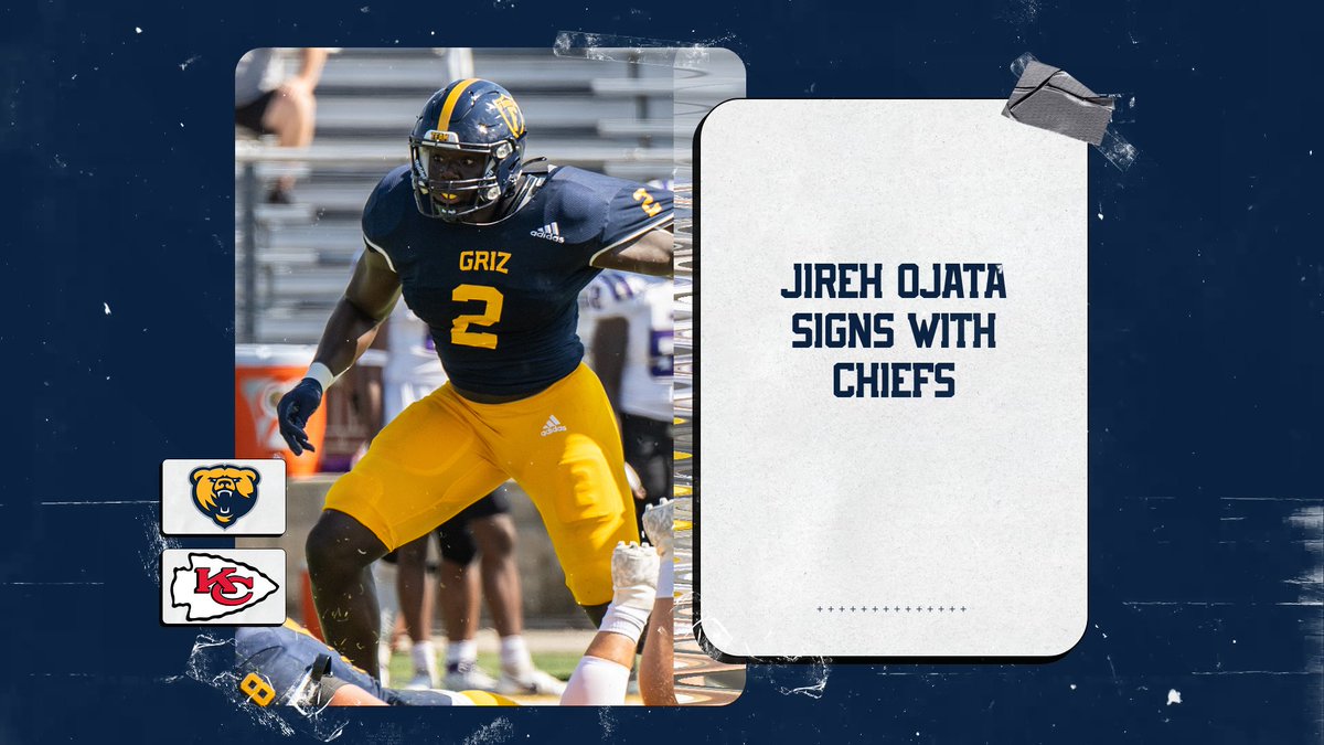 Franklin Grizzlies (@fcgrizathletics) on Twitter photo He dominated with <a href="/FCGrizFootball/">Franklin College Football</a> for four years, now he's off to rookie mini-camp with the Kansas City Chiefs!
Congratulations to Jireh Ojata on signing the first professional deal of his career!
Read more: franklingrizzlies.com/news/2025/4/30…
#TeamGriz #d3football He dominated with <a href="/FCGrizFootball/">Franklin College Football</a> for four years, now he's off to rookie mini-camp with the Kansas City Chiefs!
Congratulations to Jireh Ojata on signing the first professional deal of his career!
Read more: franklingrizzlies.com/news/2025/4/30…
#TeamGriz #d3football