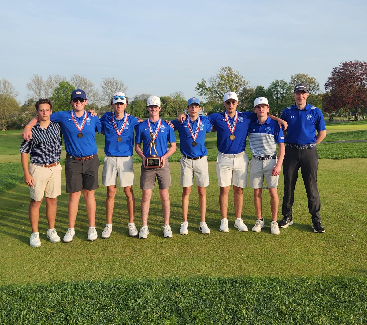 TAP into Westfield (@westfieldtap) on Twitter photo Boys Golf: Westfield Wins UCIAC Team Title for Second Straight Year: tinyurl.com/hv4d5nbj <a href="/WHS_BlueDevils/">WHS Athletics</a> Boys Golf: Westfield Wins UCIAC Team Title for Second Straight Year: tinyurl.com/hv4d5nbj <a href="/WHS_BlueDevils/">WHS Athletics</a>