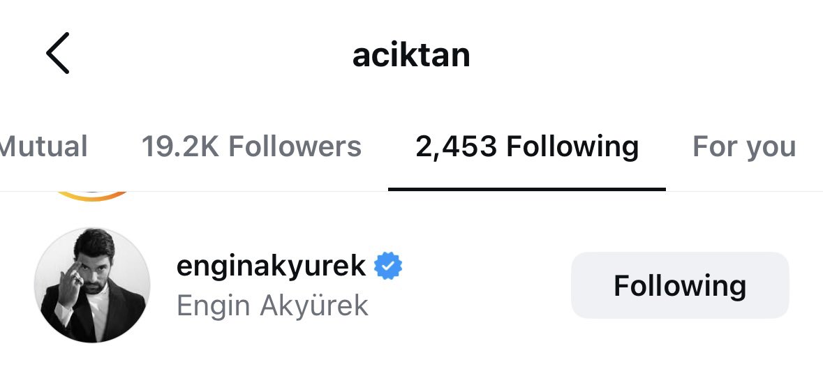 GoTukrkiye ad director &amp; Engin have followed each other.
 It’s cooking! 🔥 
#EnginAkyürek