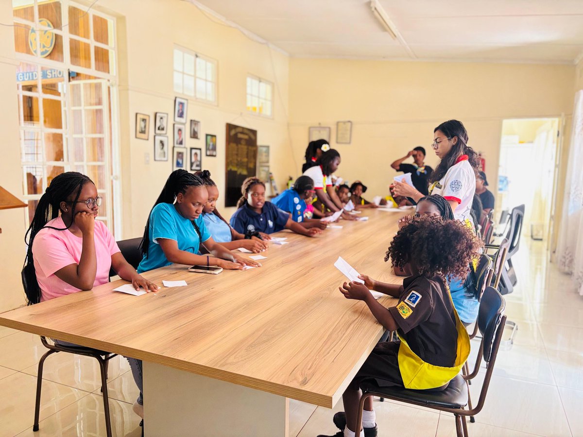 yess_zimbabwe's tweet photo. Today we enjoyed a fun day of teambuilding and games, part of the Her Sanctuary program, joined by enthusiastic Sunbeams, Brownies and Rangers. Together, we built confidence, and created a joyful safe space where every girl felt seen and heard #hersanctuary #mysafespace https://t.co/9btFU8ToJ7