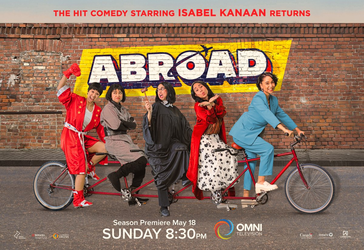 We’re all excited to roll out our new season of ABROAD, Sunday May 18th at 8:30pm on OMNI TV!