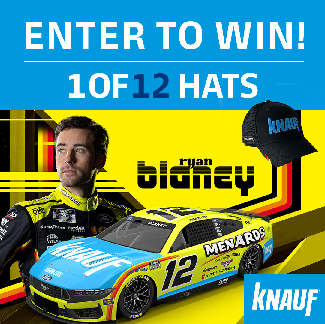 Knauf North America (@knaufna) on Twitter photo š Weāre celebrating Knauf on the hood of <a href="/Blaney/">Ryan Blaney</a>ās No. 12 <a href="/MenardsRacing/">Menards Racing</a> Mustang this weekend at the <a href="/TXMotorSpeedway/">Texas Motor Speedway</a> with a hat giveaway for fans!
Head to over to Instagram to enter šinstagram.com/p/DJEoDlOgM0H/ š Weāre celebrating Knauf on the hood of <a href="/Blaney/">Ryan Blaney</a>ās No. 12 <a href="/MenardsRacing/">Menards Racing</a> Mustang this weekend at the <a href="/TXMotorSpeedway/">Texas Motor Speedway</a> with a hat giveaway for fans!
Head to over to Instagram to enter šinstagram.com/p/DJEoDlOgM0H/