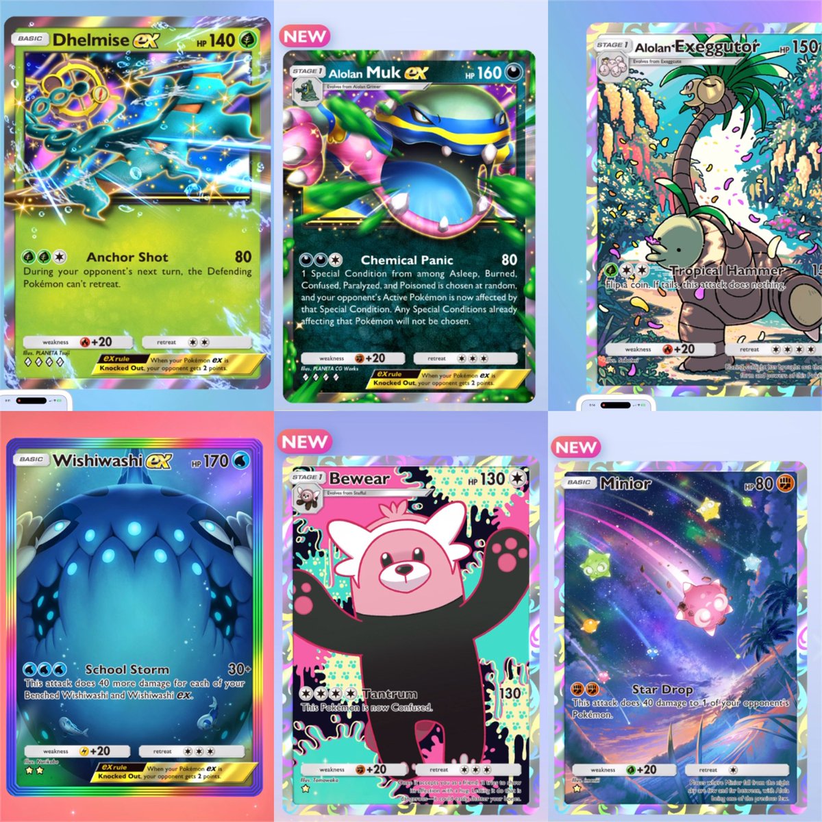 God I love new card pack day in #PokemonTCGpoket. Already some good luck in Celestial Guardians