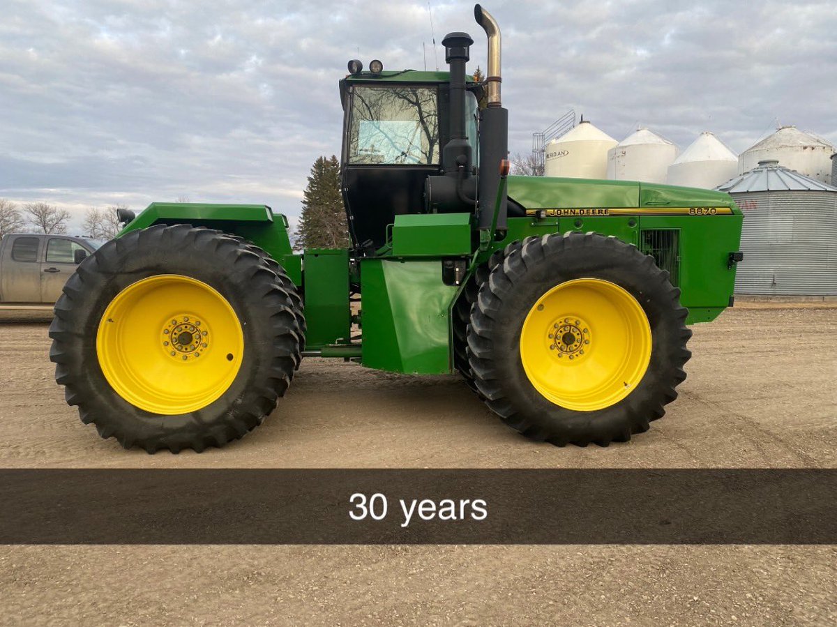 HesperFarmer's tweet photo. Got some notable birthdays 🎂 on the farm this year. #oldiron https://t.co/ifh3Ke9dh6