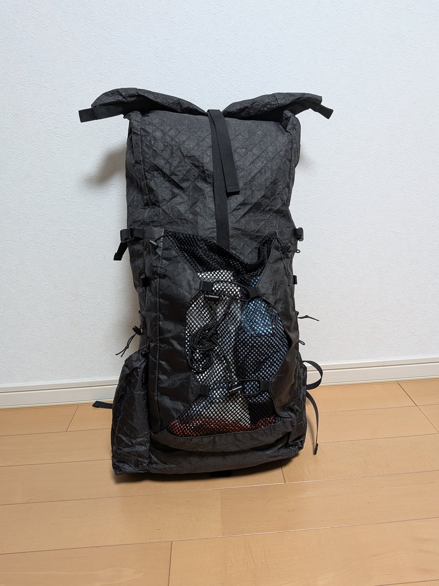 hipstar1981's tweet photo. 二泊三日のテント泊装備、特に軽量化考えずに快適装備適当に入れたらベースウエイト6.5キロくらいになった(^_^;)重いけど今回は快適重視で（笑）#trailbum #バックパックパッキング #スルーハイク https://t.co/1buMEZ8mdH