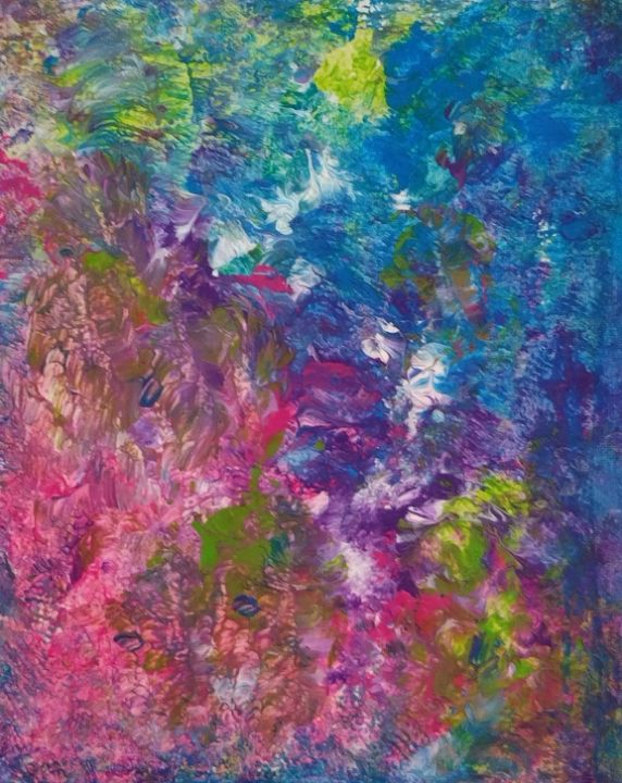 Art of the Day: "Purple Shoreline". Buy at: ArtPal.com/baldridgetearr…