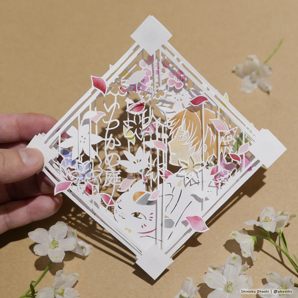 ubonihs's tweet photo. こんな感じに重ねる切り絵　またつくりたいと思っています https://t.co/bwSCkVBOIw