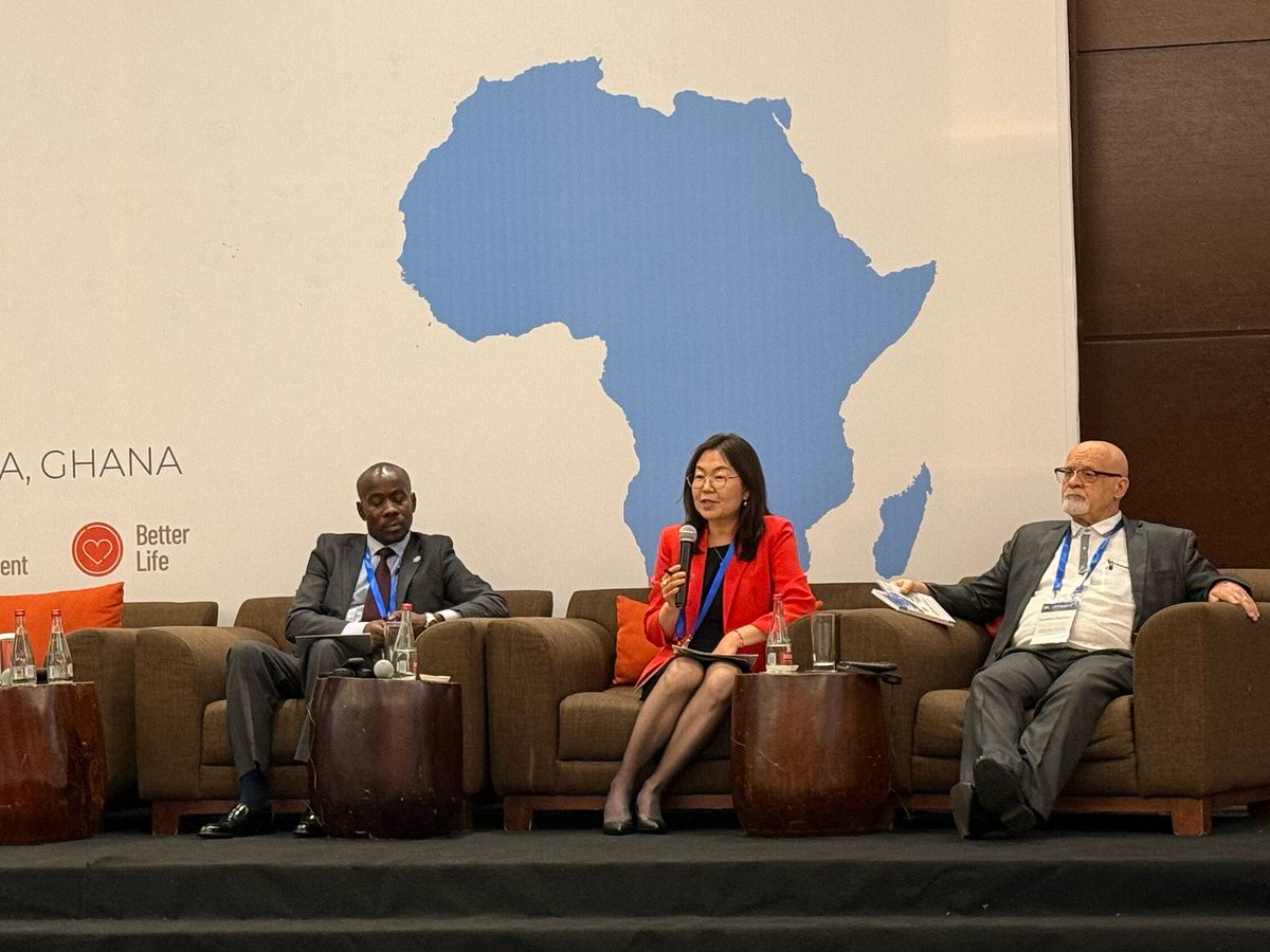 FAOSouthSudan's tweet photo. FAO #SouthSudan 🇸🇸 Country Rep @maloguna joins other members of the @FAO management team from across #Africa in Accra, #Ghana 🇬🇭 for a three-day event during the 14th Regional Management Team meeting (#RMT14), fostering collaboration &amp; innovation for sustainable development. https://t.co/C4i1jhrS8Q
