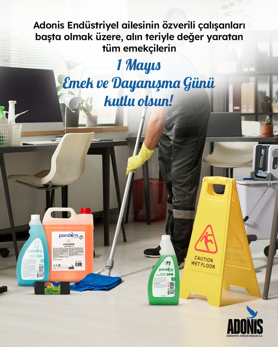 1 Mayıs Emek ve Dayanışma Günü kutlu olsun!

#1MayısİşçiveEmekçiBayramı #Adonis