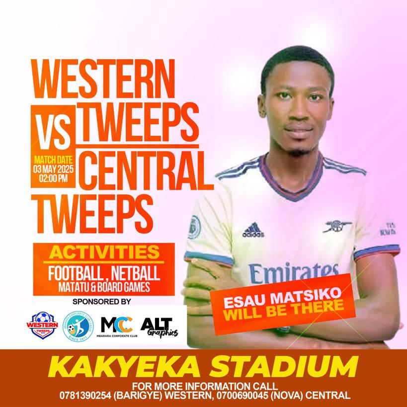 doyen_francis's tweet photo. @Esau_Matsiko Nayija
Omu bwati Jersey vendor
#UOXWesternVsCentral 
#kakyekastadium 
#thissaturday https://t.co/StpIEHvc57