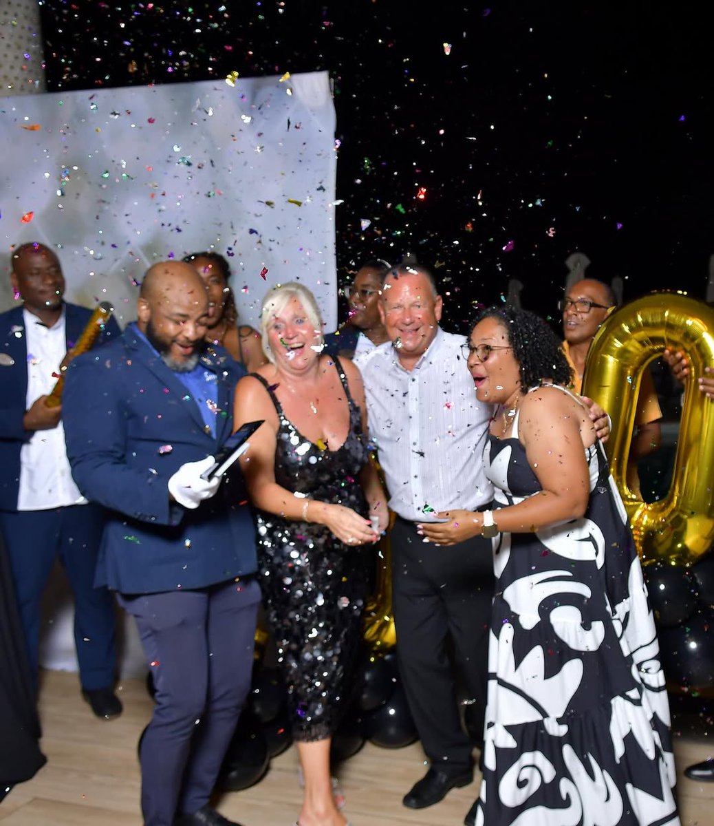 AdamStewart's tweet image. Couldn’t miss a trip to Saint Lucia to celebrate Christopher and Tracey Smith’s 1,000th night at Sandals! Since 2006, they’ve trusted us with over 90 stays, 24 of them at Sandals Regency La Toc. In true Sandals fashion, we hosted a surprise party to celebrate their milestone.