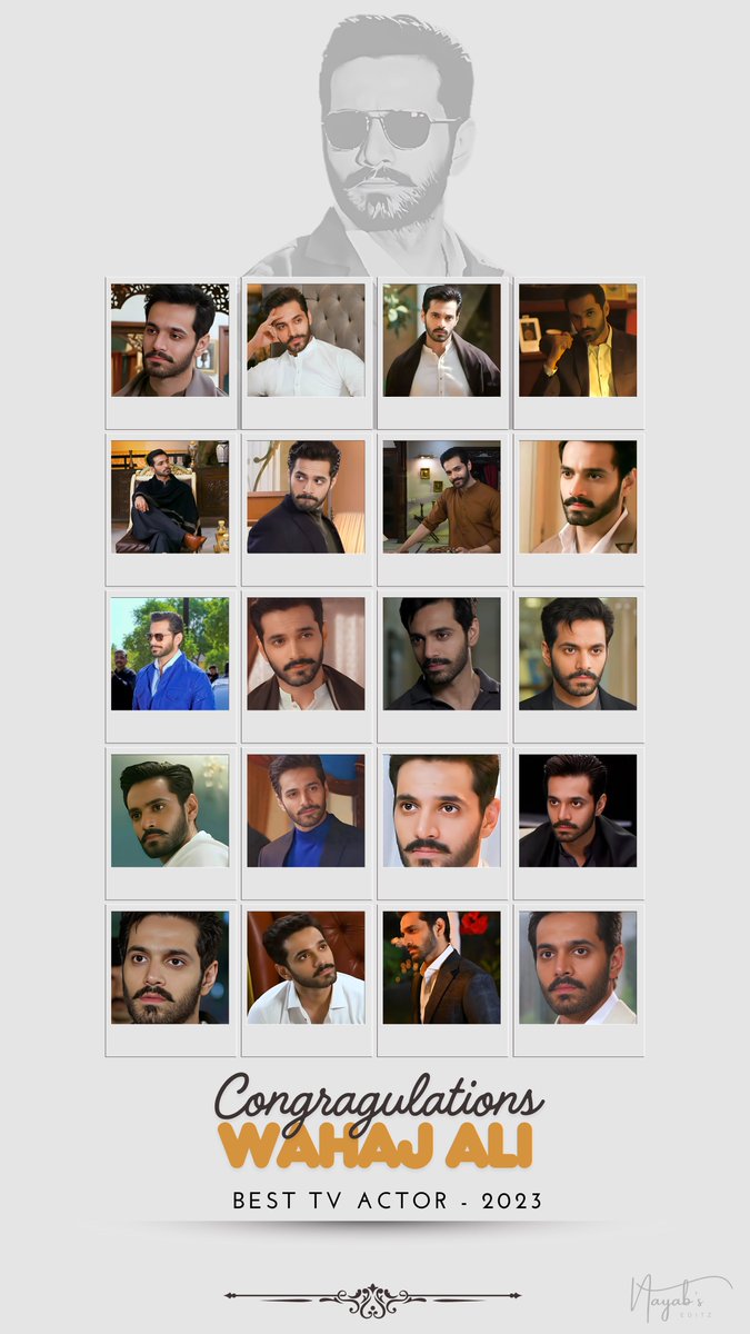 nayabimran000's tweet image. Heartfelt congrats Wahaj!✨Two LSA’s in a row & all of your hard work has finally paid off🥹It's about both the journey & the destination!Enjoy!Celebrate!🎉🎊
Khan Murtasim Khan will always be remembered & very close to our heart!❤️@iamwahajali
#WahajAli #TereBin #MurtasimKhan