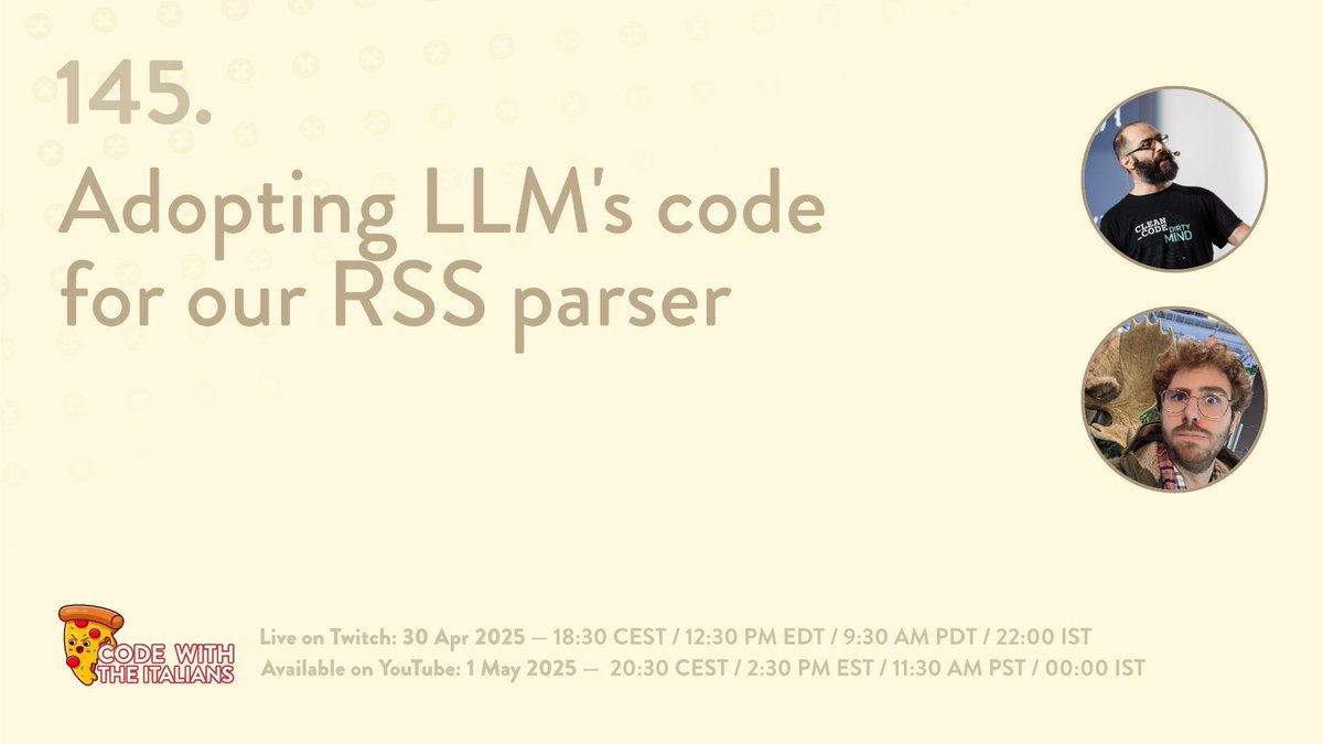 We're live and pasting AI code directly into our app.
This will definitely work on the first try.
Definitely.
Join us now!