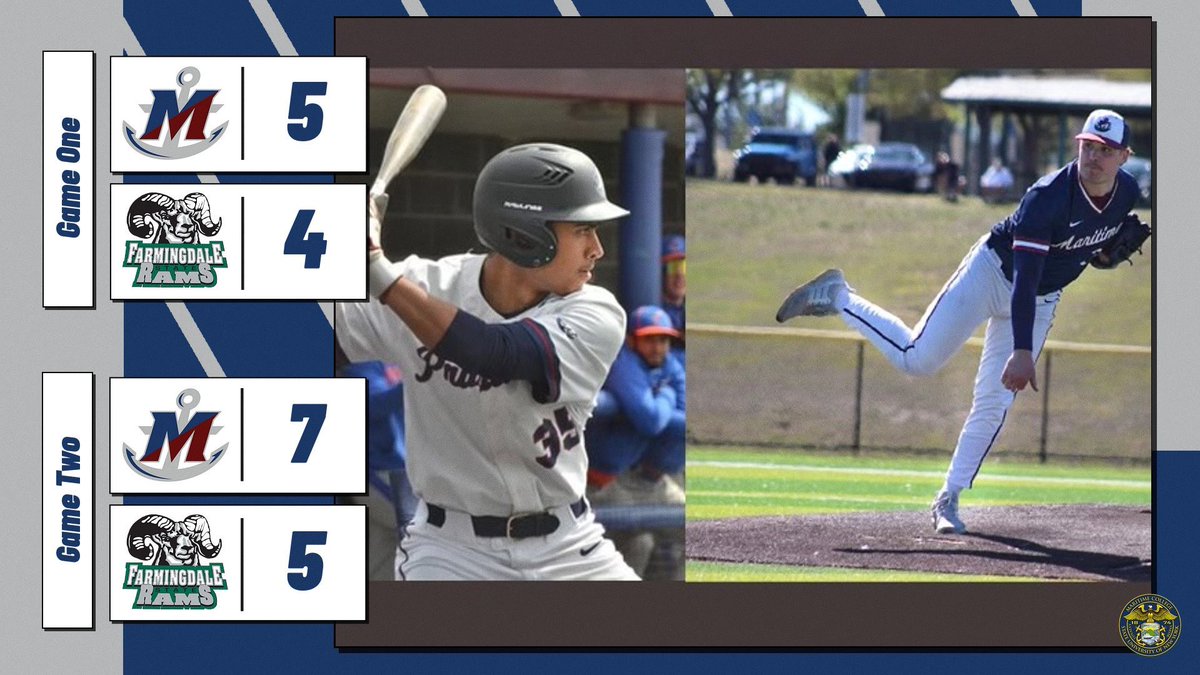 On a night filled with game changing plays and incredible performances by our boys, we were able to sweep Farmingdale State and move into a 5-way, first place tie atop the Skyline standings!