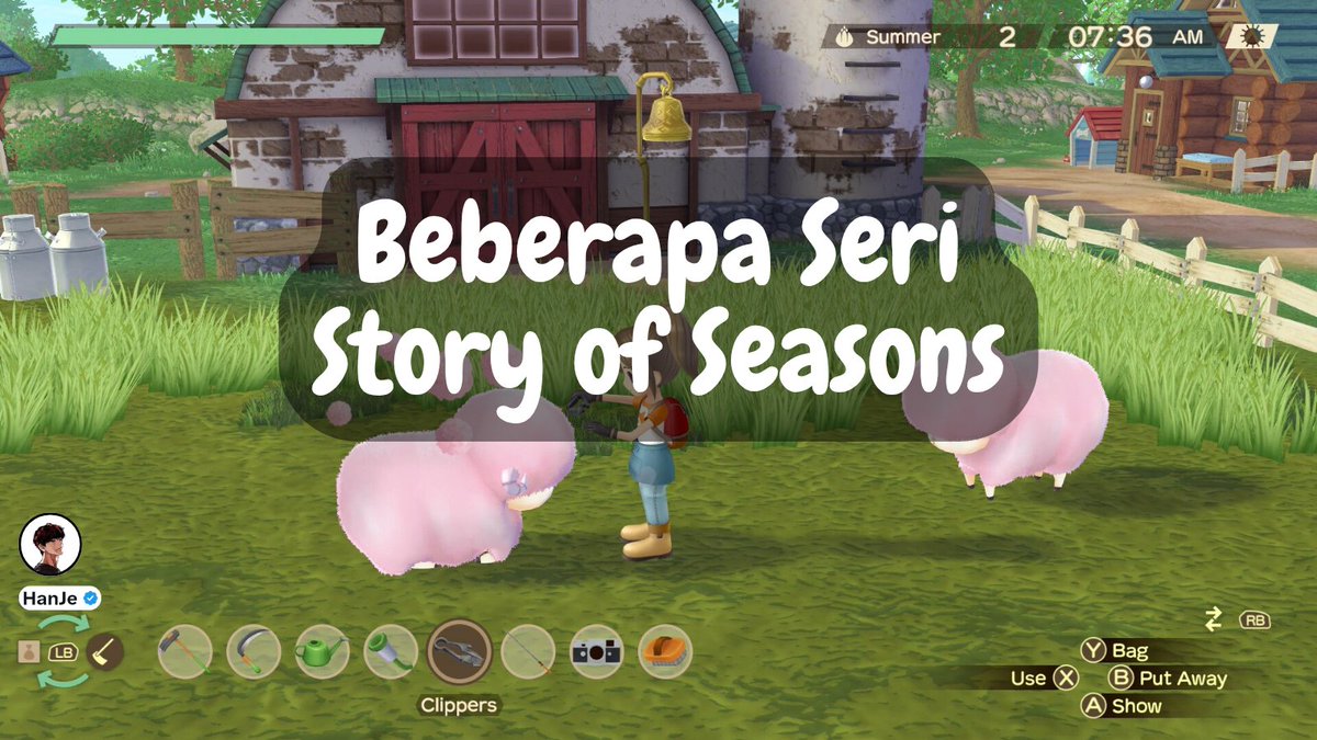 Buat banyak dari kita, nama Harvest Moon pasti punya tempat spesial di hati.

Game bertani yang dulu nemenin masa kecil, ngajarin kita soal kerja keras, persahabatan… dan kadang juga cinta-cintaan di desa 🍀

Sekarang, semangat itu masih hidup.
Lewat seri barunya: Story of
