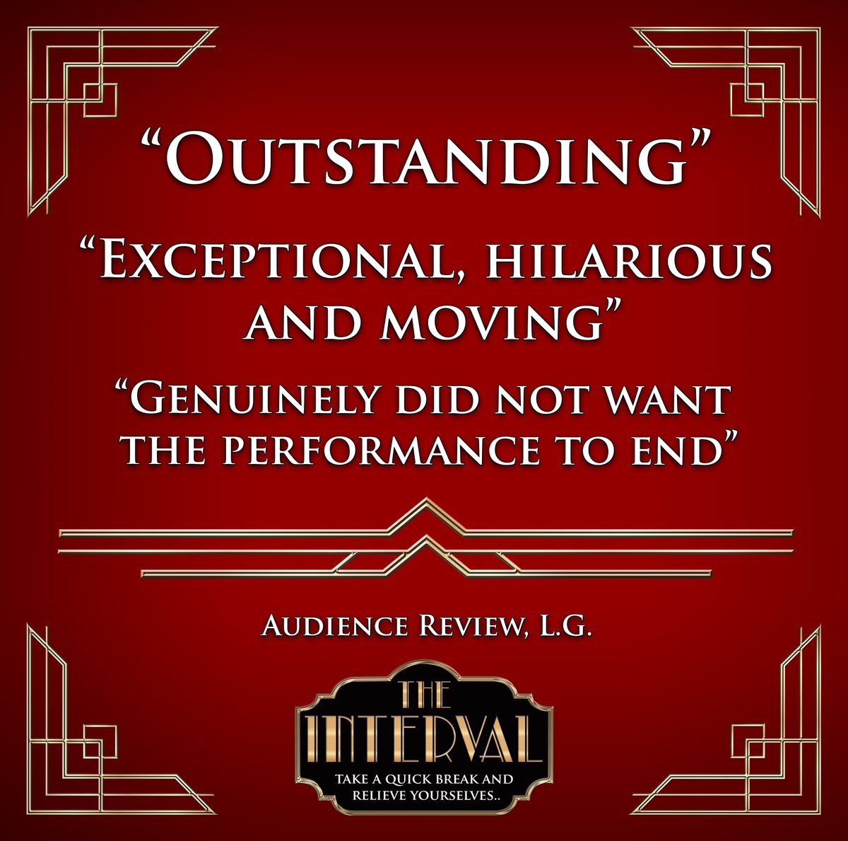 The Interval tweet media