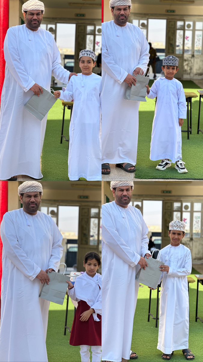أجواء من الفرح والتميز في الصف الاول والثالث
حيث كرّمت الأستاذة الريم الساعدي  طلابها المتألقين في مهارة الحفظ  تقديرًا لإبداعهم وتشجيعًا لمواصلة التألق في عالم الحفظ.
شكرًا أ.الريم  على هذا الدعم الرائع.#مدارسنا_مستقبل_واعد #تعلم_مستدام #تعليمية_ظفار