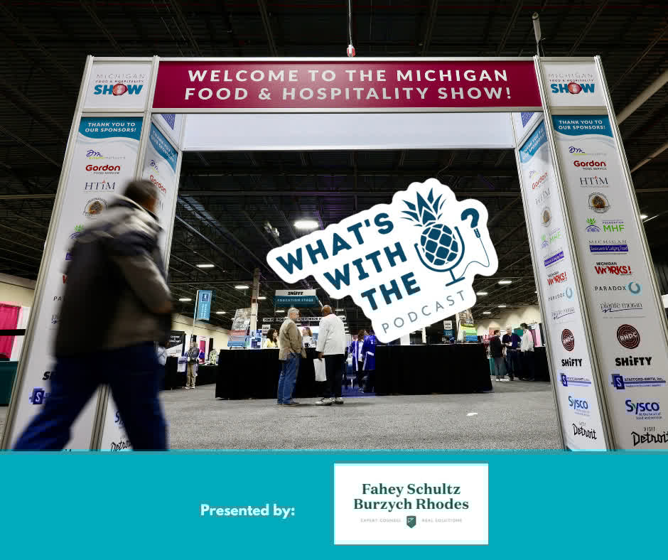 🎙️Straight From the Show Floor 
➡️ mrla.org/podcast 
⭐ Brought to you by Fahey Schultz Burzych Rhodes
Live from the MI Food &amp; Hospitality Show floor is a lineup of hospitality heavy-hitters! The common thread? MI's hospitality industry is building back stronger together