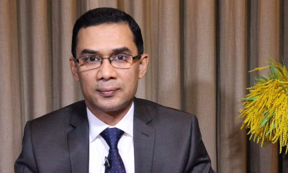 শ্রমজীবী মানুষ এখনো দুঃখ-কষ্টে জীবন যাপন করছে : তারেক রহমান