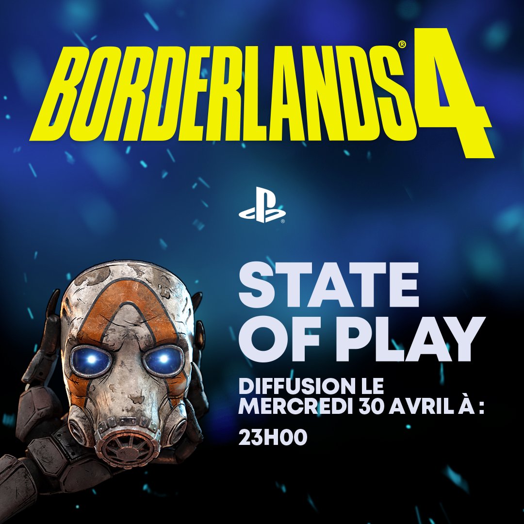 C'est parti, suivez le State of Play dédié à Borderlands 4, sous-titré en français, ici : youtube.com/watch?v=0KlRBw…