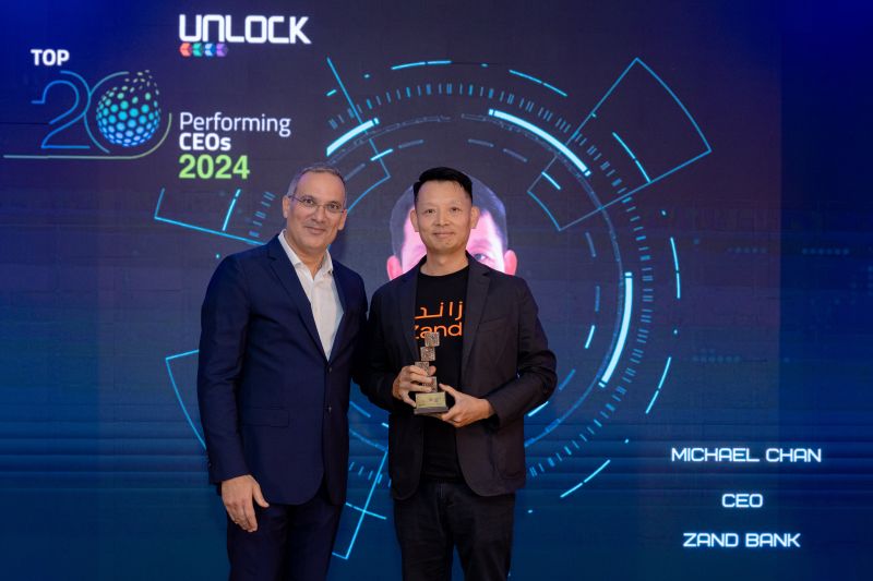 unlockbc's tweet photo. 🌟 Exciting news! #MichaelChan, CEO of #Zand, has been recognized among the Top 20 Performing #CEOs in #Blockchain and #DigitalAssets by #UnlockBlockchain. 

A remarkable leader in the #banking and #fintech sector, Michael has driven ZAND to new heights with his visionary #leadership. 

Please join us in celebrating this outstanding achievement!
 
#blockchainnews #cryptonews #Innovation #UAE #UnlockTOP20 #Dubai