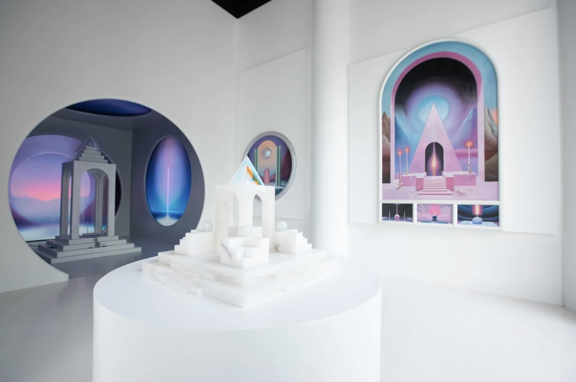 LOADgallery's tweet image. Business as usual: the gallery will be open tomorrow, 1st May, 16:00–21:00.
Solo show Visions by Pilar Zeta is coming to an end — catch it while you can