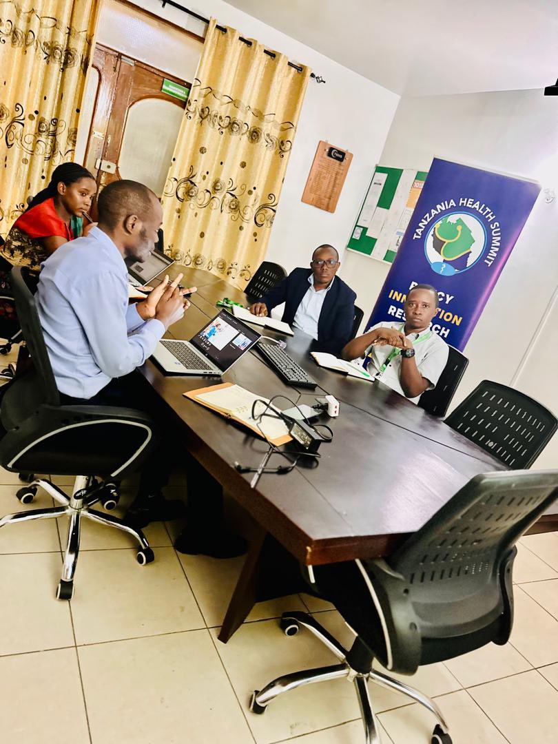 TzHealthSummit's tweet photo. Today We had a productive meeting today with HISP Tanzania @hisptanzania discussing potential areas of engagement and collaboration for the upcoming 12th Tanzania Health Summit. 

Their strategic priorities align well with this year’s theme, and we value their strong interest in contributing meaningfully to the #THS2025

We also take this opportunity to sincerely appreciate their impactful participation in the 11th Tanzania Health Summit #ths2024 

We appreciate @hisptanzania continued collaboration in advancing digital health and strengthening health systems.

@hisptanzania @hisptanzania @tanzaniahealth 

#THS2025 #HISPTanzania #DigitalHealth #HealthSystemsStrengthening #TanzaniaHealthSummit #strategicpartnerships