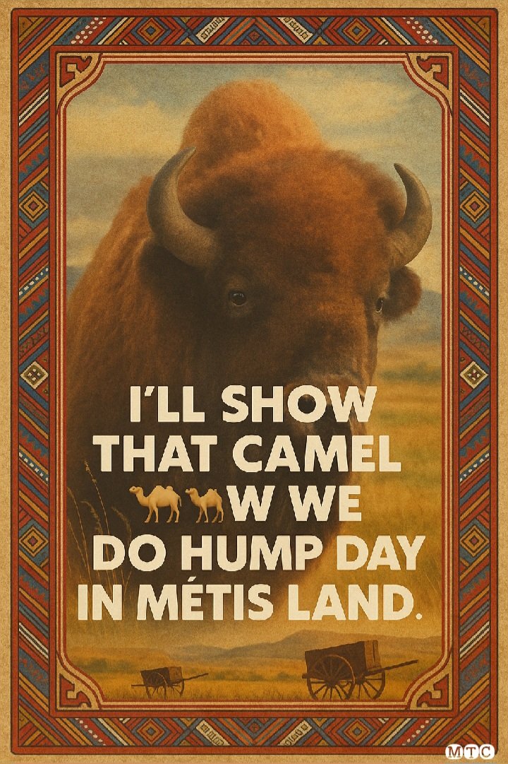 LADYALEXANDRIA's tweet image. Happy Hump Day.

#humpdaywednesday #humpdaymotivation #HumpDayHustle 
#Michif #Truth #MetisPride #MetisLeaders 
#MétisDance #MétisJig
  #RedRiverMétis #MetisNation  #CuthbertGrantJr #GabrielDumont  #MetisHistory #Elders #Matriarchs #LouisRiel 
 #HudsonsBayCompany 
 #Furtrade