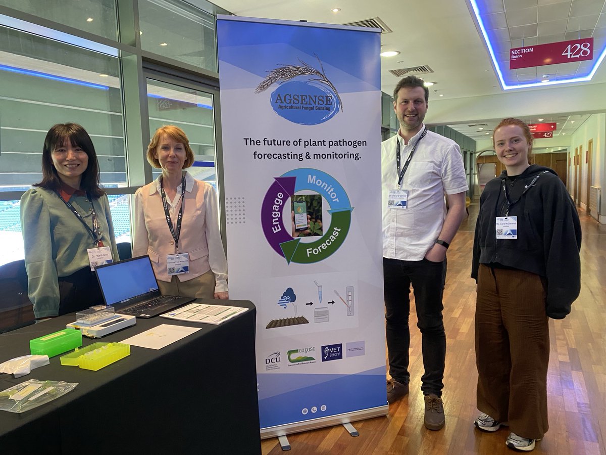 Anne Parle-Mcdermott (@anne_parle) on Twitter photo Showcasing AgSENSE at the National Challenge Fund event in Croke park! <a href="/DCU_LSI/">DCU Life Sciences Institute</a> <a href="/Researchirel/">Research Ireland</a> #NationalChallengeFund Showcasing AgSENSE at the National Challenge Fund event in Croke park! <a href="/DCU_LSI/">DCU Life Sciences Institute</a> <a href="/Researchirel/">Research Ireland</a> #NationalChallengeFund