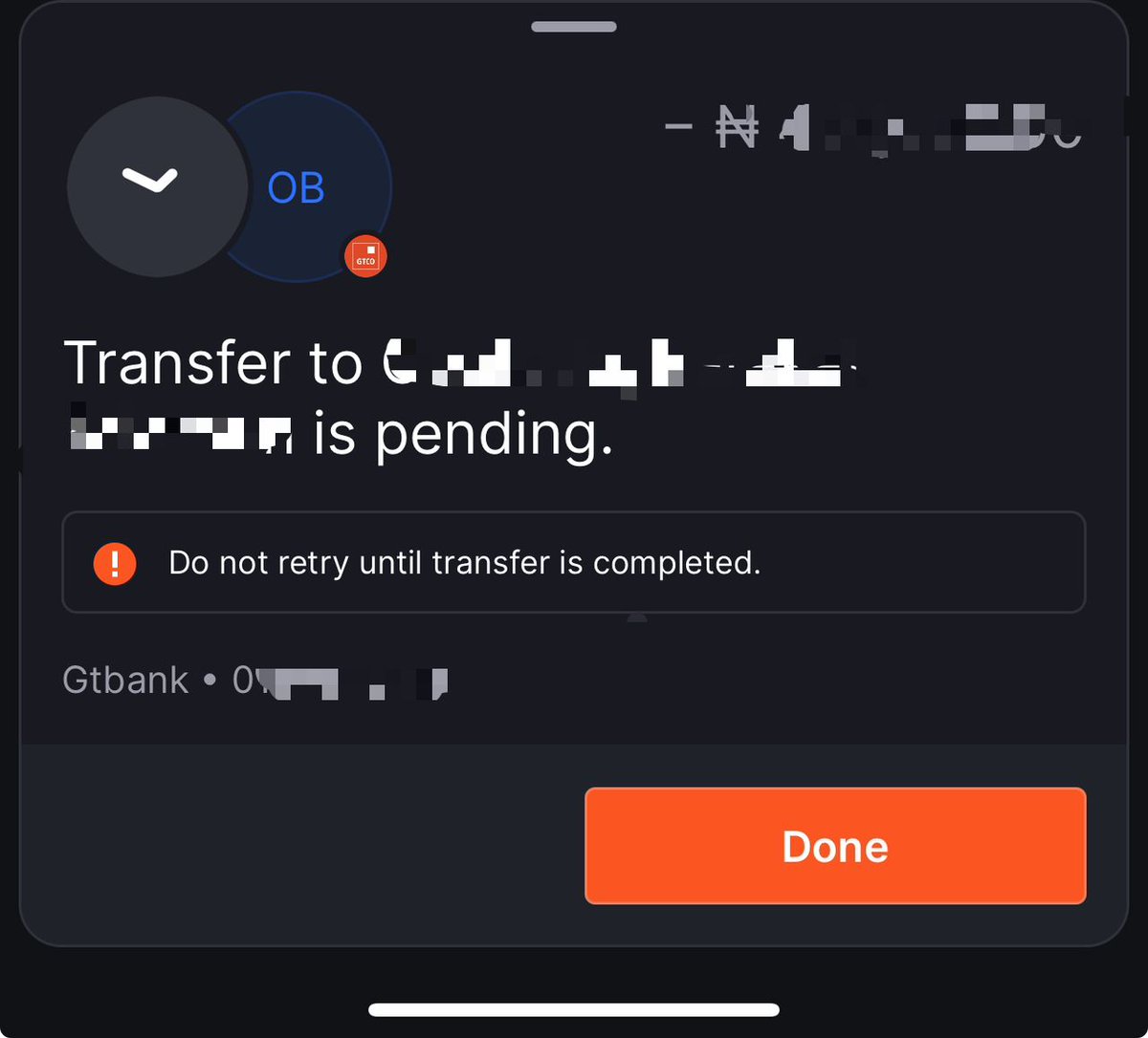 ridbay's tweet image. Frustrated with GTB! 😡 
Been trying to make a simple transfer to another GTB account since morning, but it’s been one error after another—500 error, 400 error, you name it. This is unacceptable for a bank! 
@gtbank @gtbank_help @cenbank 
 #GTBank #BankingIssues #FixYourApp