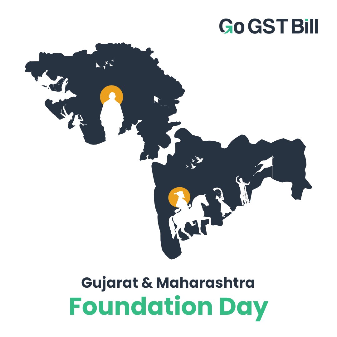 gogstbill's tweet photo. Two States, One Spirit - Business, Culture & Growth🌸
Happy Maharashtra and Gujarat Day from Team Go GST Bill! 🙌
🔗 Signup now: https://t.co/lP65aZhZ4q
#MaharashtraDay #GujaratDay #FoundationDay #GoGSTBill #GST #BillingSoftware #SmartBilling #SmallBusinessTools https://t.co/errWE7uFRC