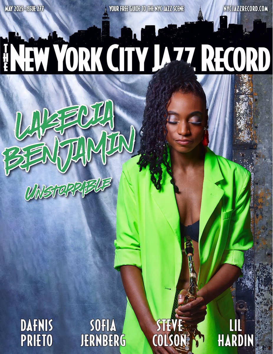 LakeciaB's tweet image. Cover Girl!! Happy International Jazz Day From Tbilisi Georgia!! We are on the cover of NYCJR May edition !! Congrats to my entire team and Matt Bannond for the great article . Blessed ! Someone save me a copy !!