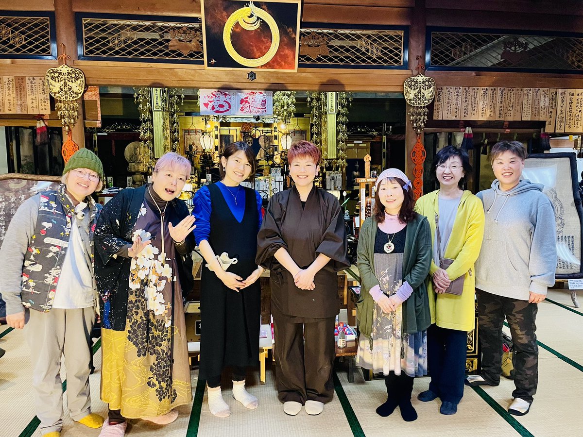 KASACO2010's tweet photo. 遂に！スタートしました！

西の高野山弘法寺さんにて開催
津軽のArtをお寺から第四回

超開運パワースポット弘法寺
行くだけで運気アップ！

是非！足をお運びください！

#西の高野山弘法寺 
#津軽のArtをお寺から https://t.co/0yMU8XsgU9