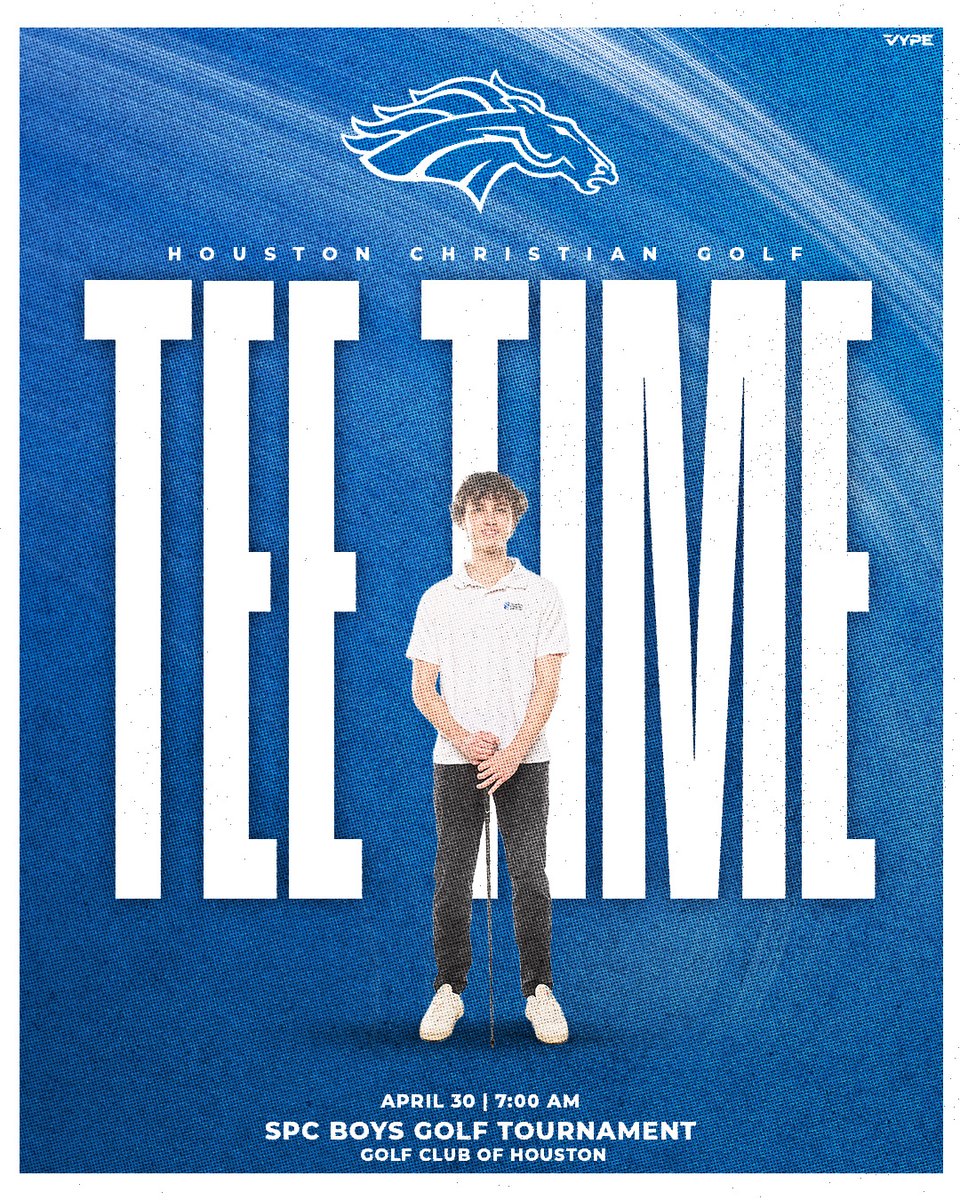 ⛳ SPC Boys Golf Tournament
📍 Golf Club of Houston
⌚ 7:00am
#GoMustangs