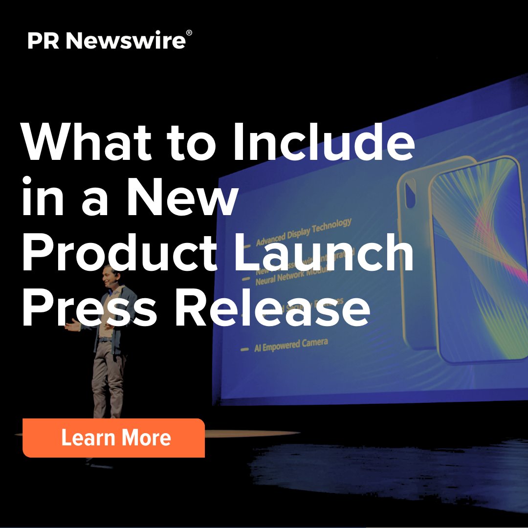 Maximize the impact of your new product launch by crafting a winning #pressrelease that reaches your target audience.

Read our guide to learn:
✔️ What to highlight
✔️ Who to target
✔️ How to make your release stand out 

Click to get started! brnw.ch/21wSjSJ