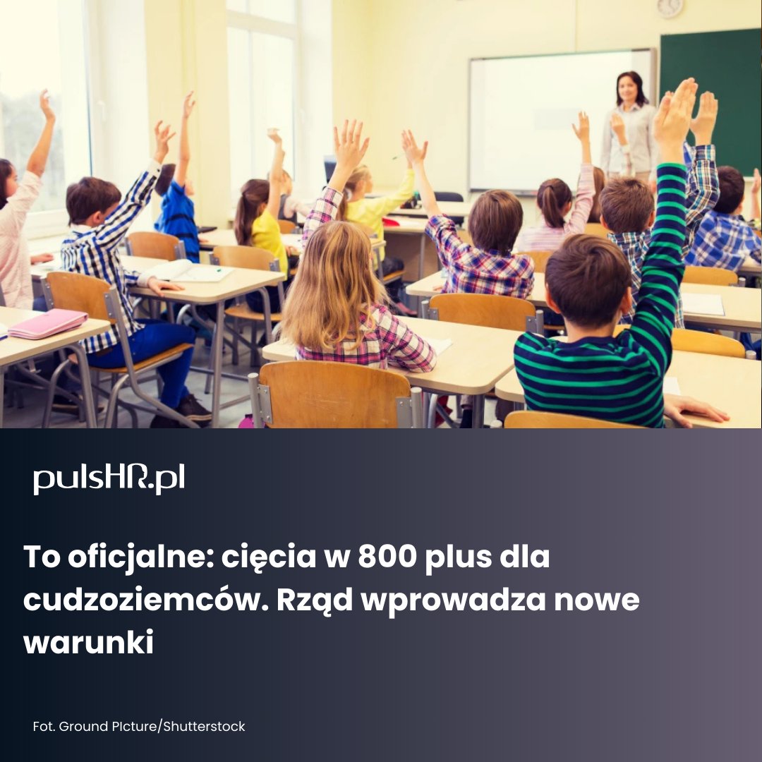 Projekt ustawy, którego założenia opublikowano w wykazie prac legislacyjnych rządu, zakłada powiązanie prawa do świadczenia wychowawczego dla cudzoziemców z państw trzecich z aktywnością na rynku pracy i nauką dzieci w polskiej szkole.

tinyurl.com/2v7uuhan