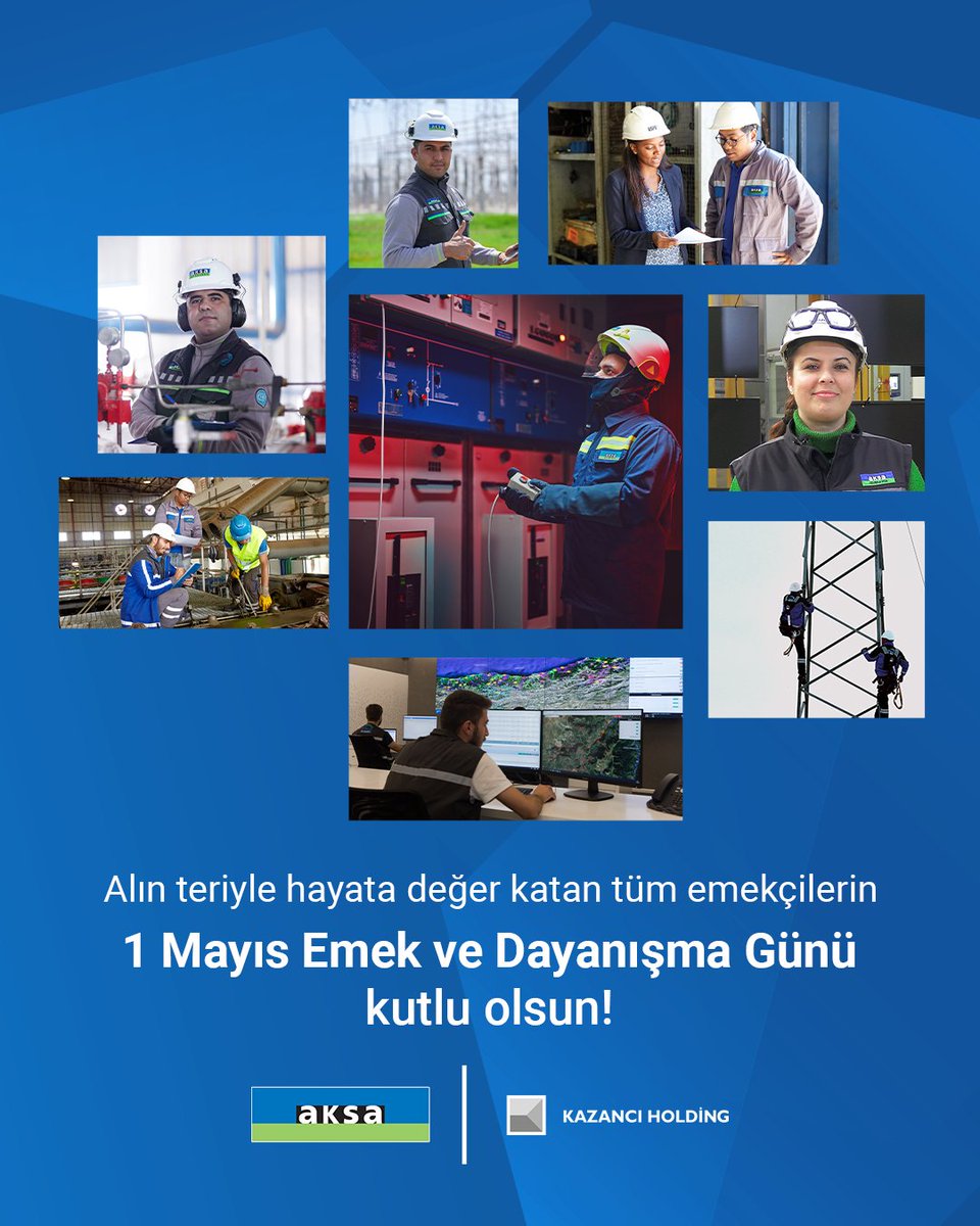 Alın teriyle hayata değer katan tüm emekçilerin 1 Mayıs Emek ve Dayanışma Günü kutlu olsun!

#1Mayıs #EmekveDayanışmaGünü