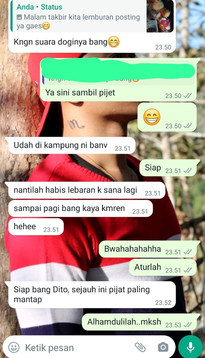 deetoadeeto_81's tweet photo. Jogja bbrp hari terakhir sedang pergantian musim ekstreem..panas hujan panas hujan..
Bikin badan ga karuan rasanya..
Yg butuh pijet monggo,bisa in or out call ya...jogja kota..
083146456677
#pihatjogja
#terapisjogja
#pijatpriajogja
#pijatpanggipanjogja
#pijatenak
#pijatcapekjogja https://t.co/y6Tqtf9f2V