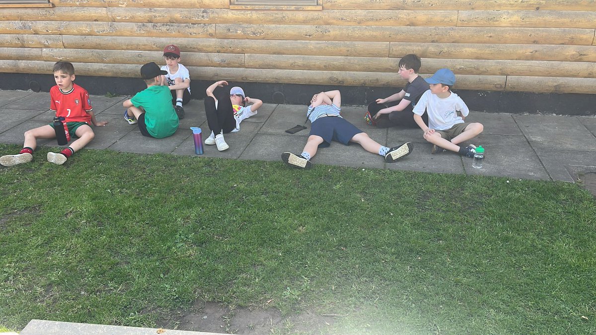 Orienteering is more tiring than you think! Photo 1: the beginning of the adventure and problem solving. Photo 2: the aftermath! <a href="/barnstondale/">Barnstondale</a> <a href="/OakTreesMAT/">Oak Trees MAT</a>