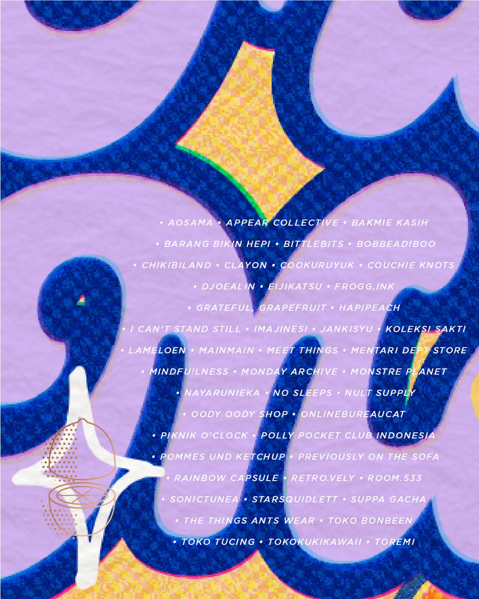 ✨ TRINKET MARKET vol. 3 ✨
Tiny treasures, art merch, nostalgic toys &amp; more!
🧺 40+ vendors, food, &amp; playful finds await.

📍 LEMONDISCOFISH, Kemang
🗓️ May 31–June 1 | ⏰ 10AM–6PM
🎟 Free entry 
🚫 No on-site parking

Mark your calendar, share this &amp; pack a tote! 🛍️💬