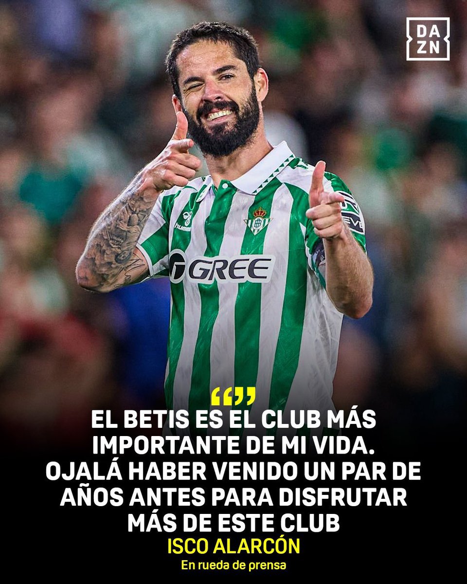 elchiringuitotv's tweet photo. @isco_alarcon Nos hemos equivocado todos, querido @isco_alarcon. 

🫂 ¡Suerte en lo que queda de temporada! https://t.co/cN5ND48fFh