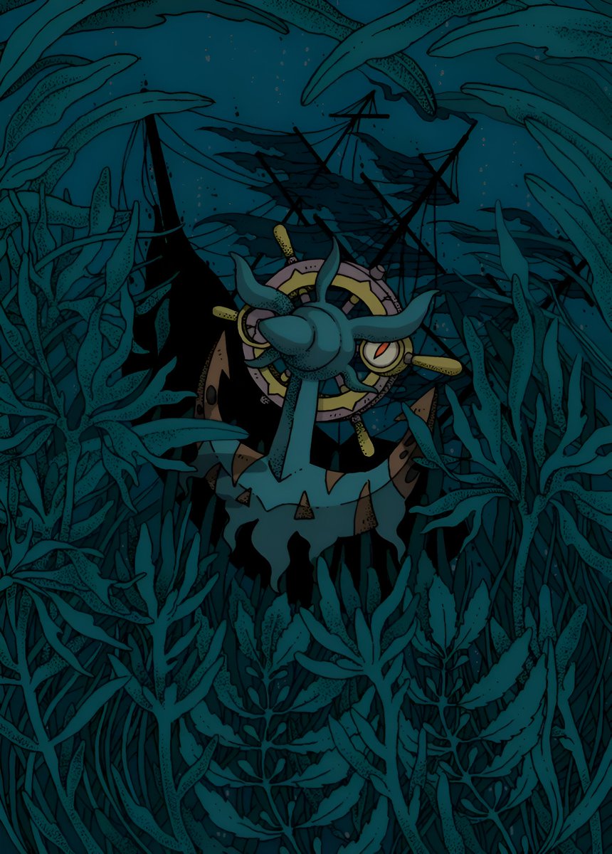 PTCGPArt's tweet image. ⚓GHOSTLY ANCHOR⚓
 Unleash the spectral power of #Dhelmise EX textless Full Art.

Details: Official Key Art | 4K 2936x4096 | Celestial Guardians.

 Artwork illustrated by IKEDA Saki.​

#PokemonTCG #Textless #Illustration #Wallpaper #iPhone #4K #PokemonTCGPocket