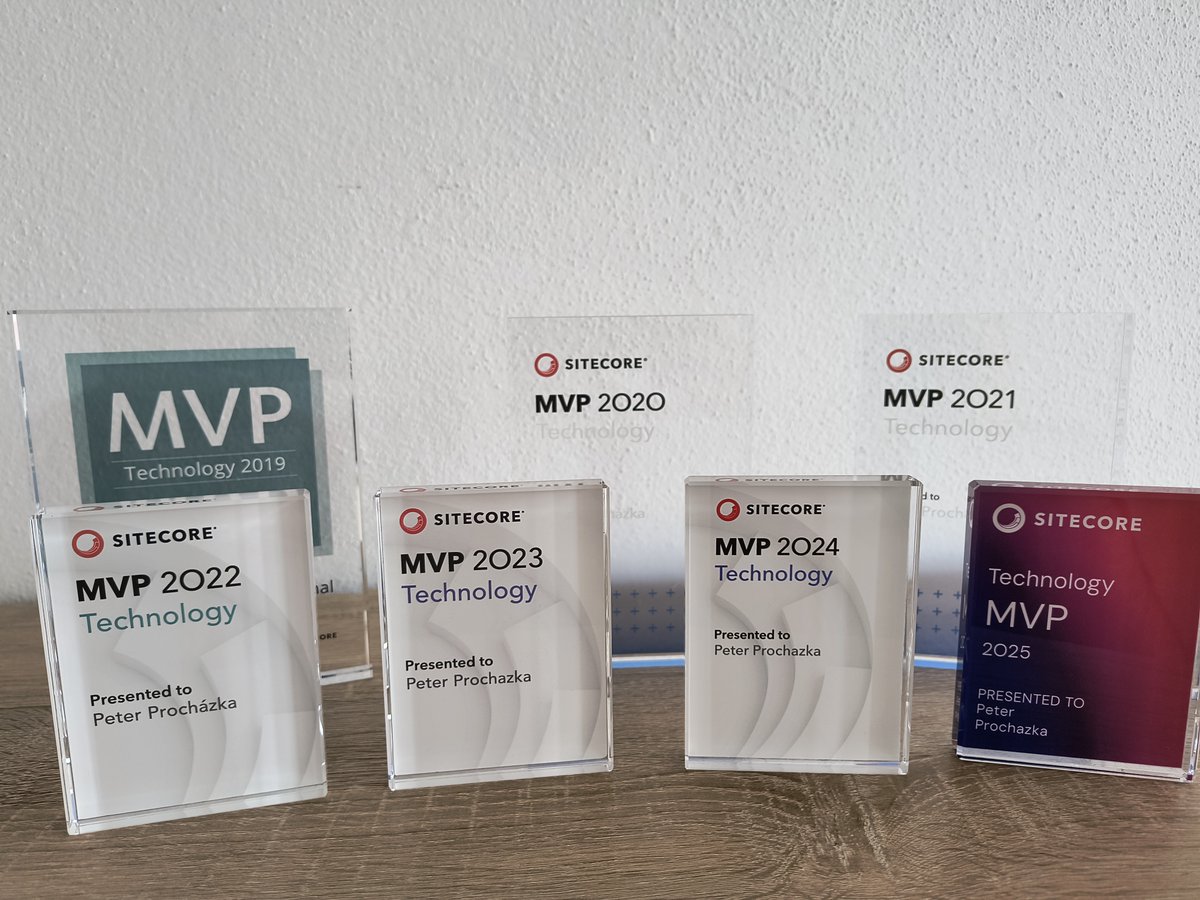 chorpo's tweet image. Thanks @Sitecore for receiving my 7th #sitecoremvp award this week. It&apos;s been pleasure to be part of this fantastic community of professionals.
