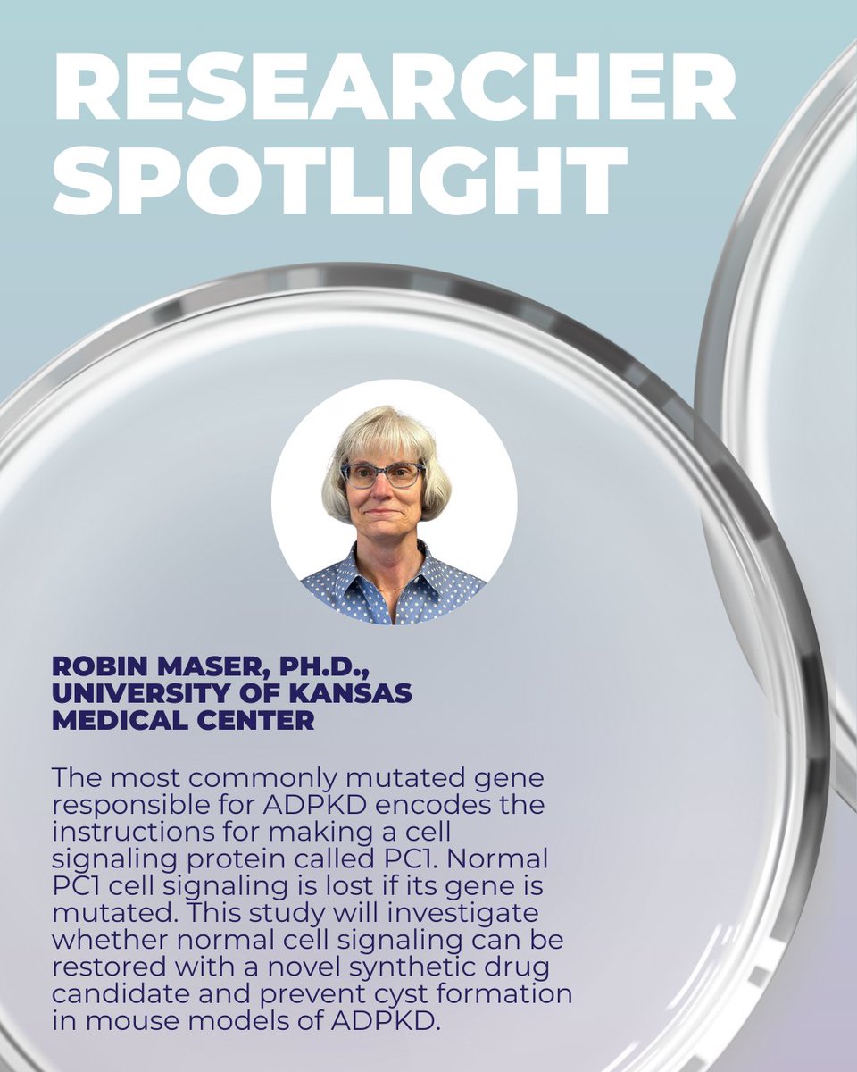 PKDFoundation's tweet photo. It’s time to meet three new PKD researchers! Each of their projects brings us closer to better treatments, and ultimately, a cure. Learn more about their work and its potential impact on PKD at https://t.co/5HIrxqzFRk https://t.co/8ph6MTMsFu