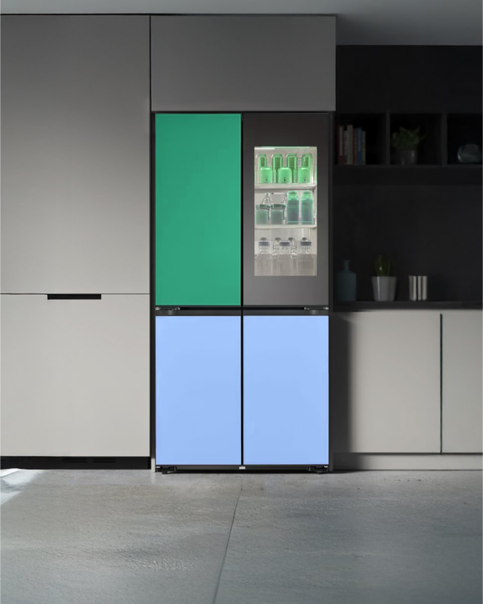 LGGulf's tweet image. Change the colors, change the mood — your kitchen, your vibe. ✨
With LG MoodUP™, every day feels different… just the way you like it.

#LG #LGMooDUp #LGInstaView #MoodUp #SmartKitchen #ModernLiving #LifesGood