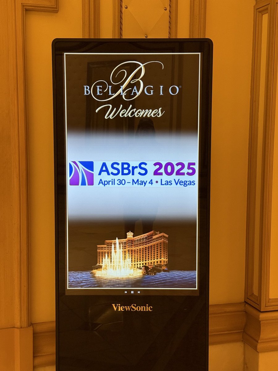 DrJudyBoughey's tweet photo. Getting set up for #ASBRS2025. Looking forward to seeing friends and colleagues in Vegas for an amazing meeting. ⁦@ASBrS⁩ https://t.co/5qIrCrGbd7